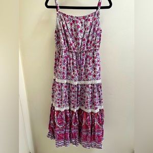 Long floral Dress